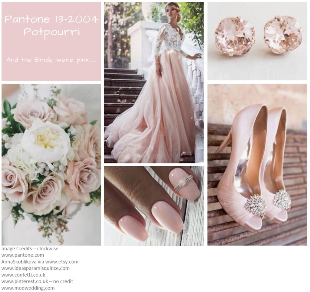 PIcture Montage for Pantone colour potpourri